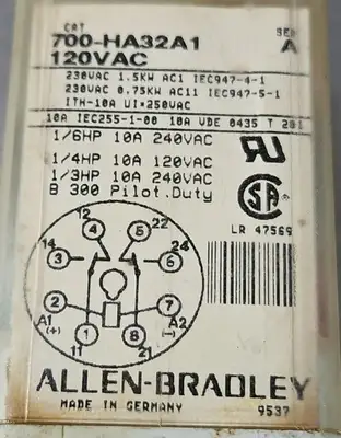 USED Allen Bradley Relay