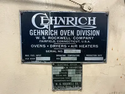 Used GEHNRICH _UNKNOWN_ Heat Treating Units Ohio US | HGR 24 #1266292