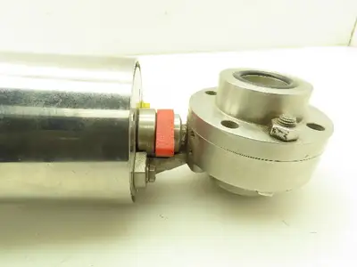 Norit Sudmo 2701800 Pneumatic Actuator KH NC Sanitary SS Ball Valve 1" DN25 120V