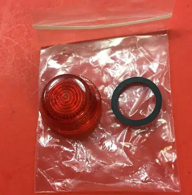 Pilot Light Lens, Eaton, HT8LR. 4A