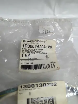 New | in-Stock BRAD CONNECTIVITY IR3006A20A120 Miscellaneous Equipment (Electrical & Power) Ohio US | Surplus Asset Holdings #1239687