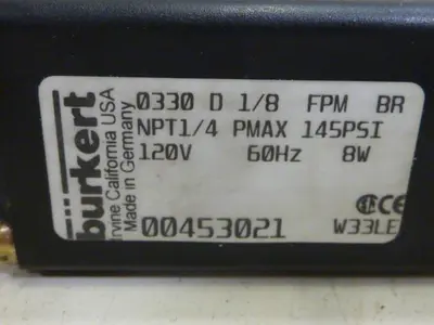 NEW BURKERT EASY FLUID CONTROL 453021