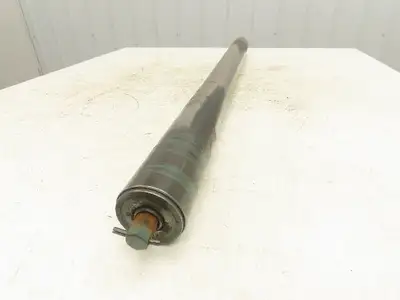 Hytrol 2.5"x 38"BF Steel Gravity Conveyor Roller 11/16" Hex Axle