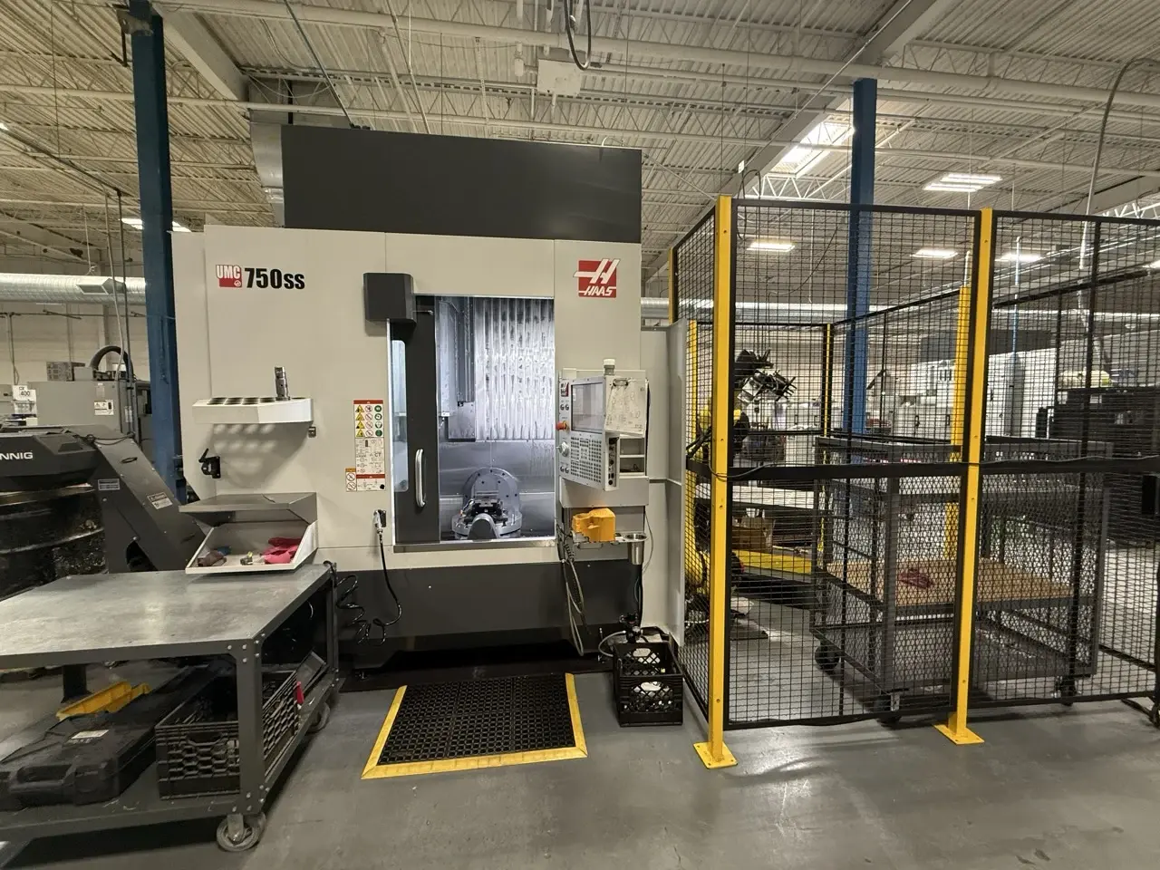 Used 2022 HAAS UMC-750SS Universal Machining Centers Ohio US | Toolquip, Inc. #1513039