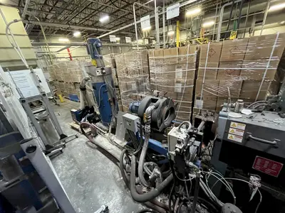 Davis Standard/Xaloy  3.5″ Pelletizing Line, 125 HP –  2008