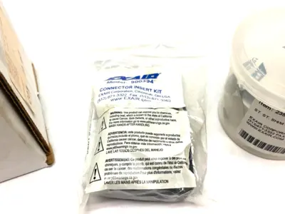 New | in-Stock EXAIR STAINLESS STEEL SHIM & CONNECTOR SET FOR 3" SUPER AIR WIPE Connector Accessories | Maverick Industrial Sales #1112938