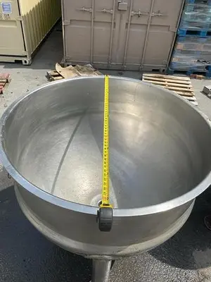 Kettle, 200 Gallon, 316 Stainless Steel, Jacketed, Lee Industries, #5991219