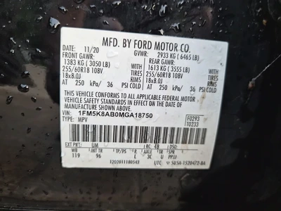 Used 2021 FORD EXPLORER SUVs Wyoming US | Miedema Asset Management Group #1312299