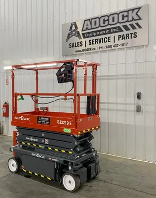 New | in-Stock 2026 SKYJACK SJ3219 E ELECTRIC SCISSOR LIFT Scissor Lifters Alberta CA | Adcock Equipment #1417643