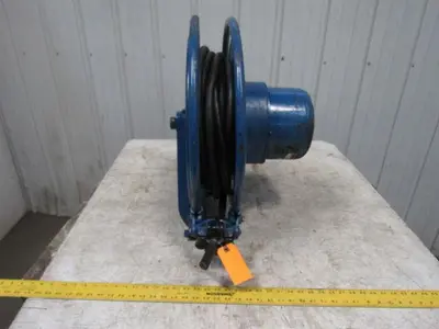 Aero-Motive Industrial Duty Pow-R-Matic Reel Cord W/36' 10/7 Control Cable