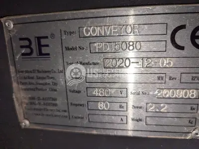 USED 2020 GUANGDON 3E MACHINERY CO 80HP QUAD SHAFT SHREDDER SYSTEM