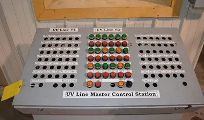 LOBO ROLL COATER LINE CONTROL PANEL