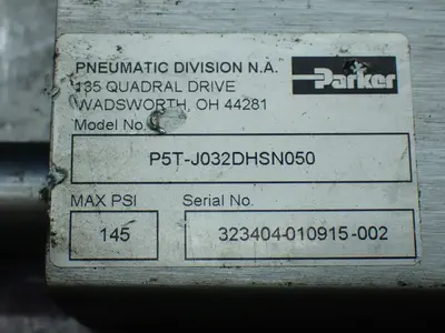 USED PARKER P5TJ032DHSN050