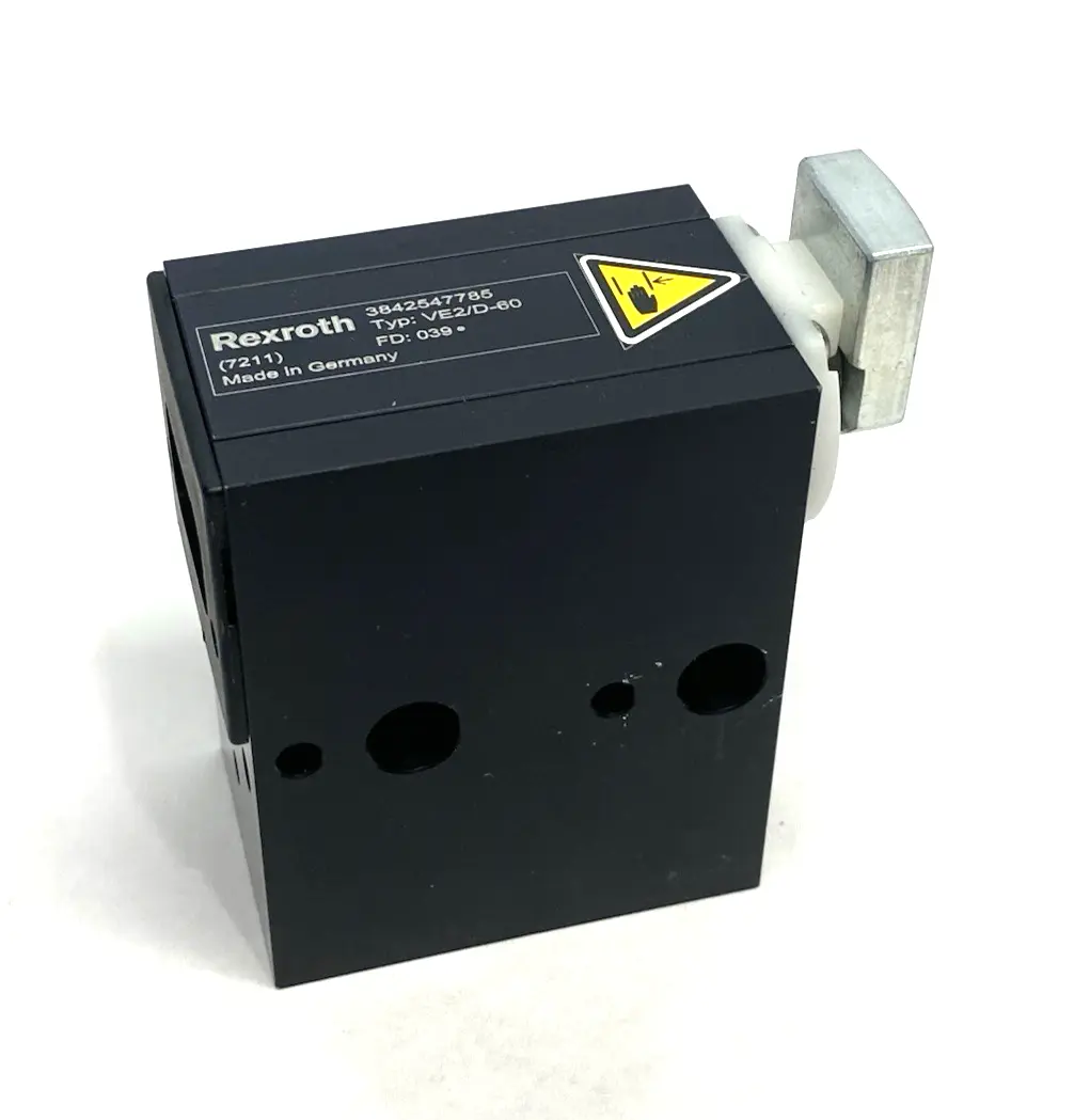 New | in-Stock Bosch Rexroth Pneumatic Damping Stop Gate VE2/D-60 Pneumatic Cylinders Michigan US | Maverick Industrial Sales #1423143