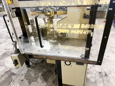 MEGOMAT MODEL #ASM3001A WIRE CUTTING & PROCESSING MACHINE: STOCK #20096