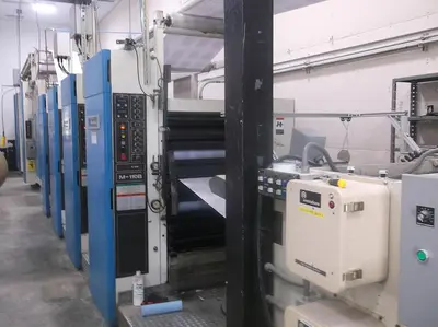 USED HARRIS M110B (2) WEB (4) UNIT OFFSET WEB PRESS