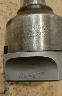 Criterion DBL 203 Boring Bars Head With R8 shank Bridgeport Milling Tool