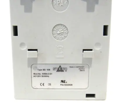 LOT OF 2 NEW STEGO 03504.0-01 RECEPTACLE 03504001