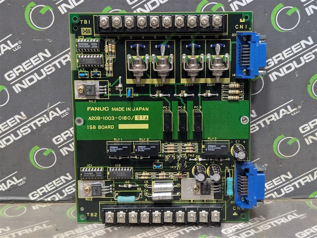 FANUC A20B-1003-0180/01A Servo Drive ISB Board A350-1003-T184/01 Used