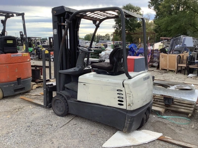 Used CROWN SC 4040-40TT190 4-Wheel Sit down Electric Counterbalance Forklifts Michigan US | Miedema Asset Management Group #1487802