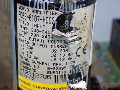 Used FANUC A06B6107H002 Servo Drives Ohio US | HGR 24 #1300021