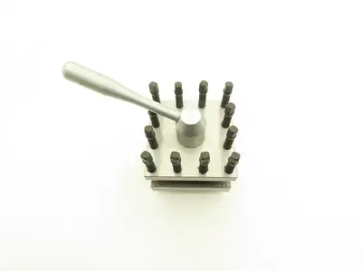 Lathe Milling Machine Tool Post Holder Hold Down 138mm X 138mm 12 Screw T-Slot