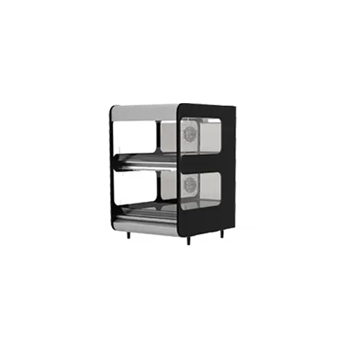 Flexeserve 21 4/5" Self Service Countertop Heated Display Case - (2) Shelves, 208v (2T-600)