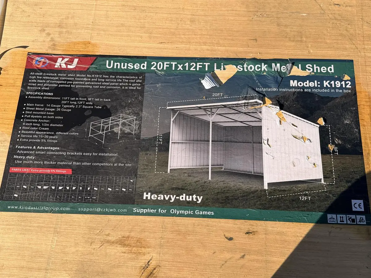 Used KJ K1912 Sheds Utah US | CSS Equipment Sales #1488804