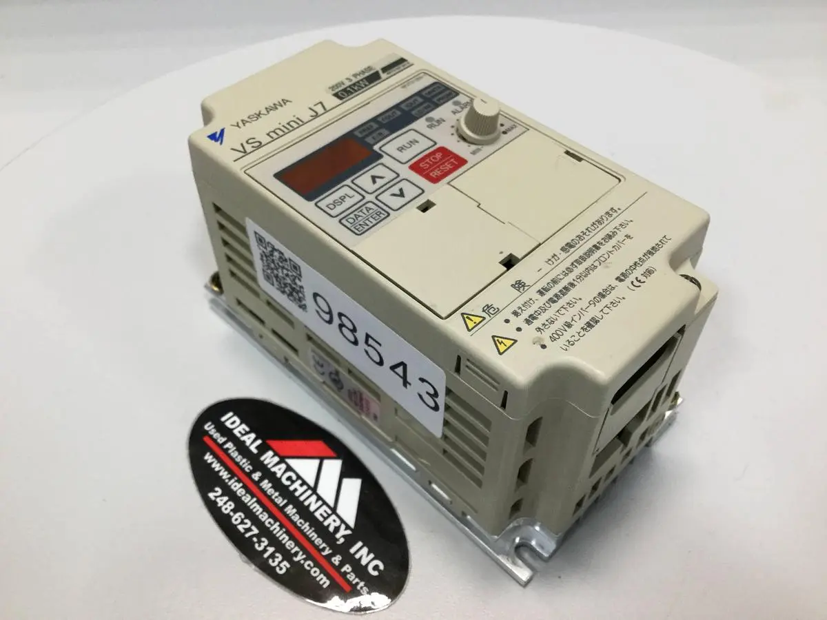 Used YASKAWA CIMR-J7AA20P1 Variable Speed Drives Michigan US | Ideal Machinery #1317012