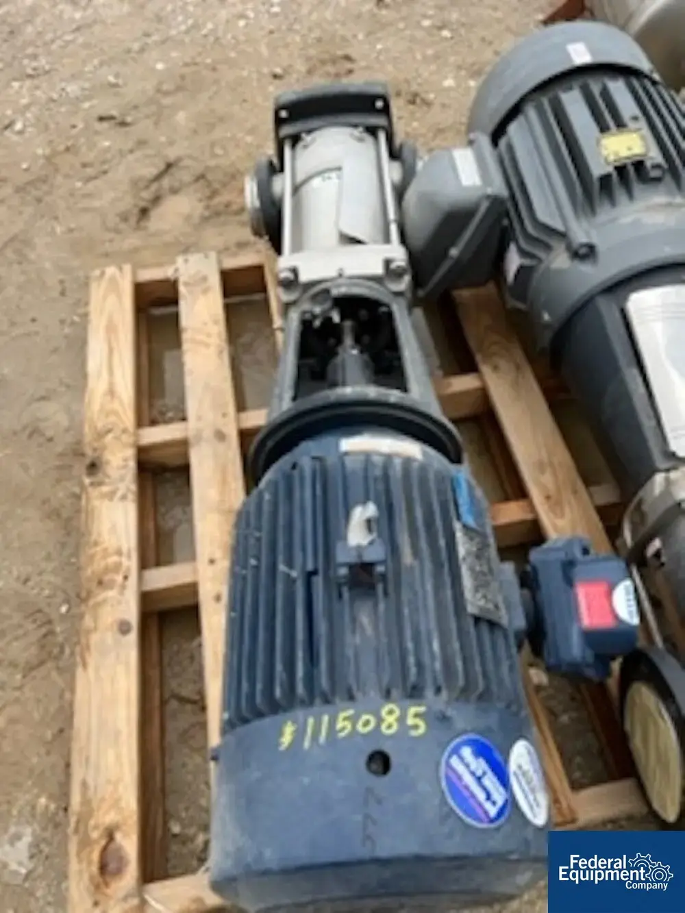 Used Grundfos Grundfos Pump, 316 S/S, 20 HP, Type CRN45 Pumps Texas US | Federal Equipment Company #1337759