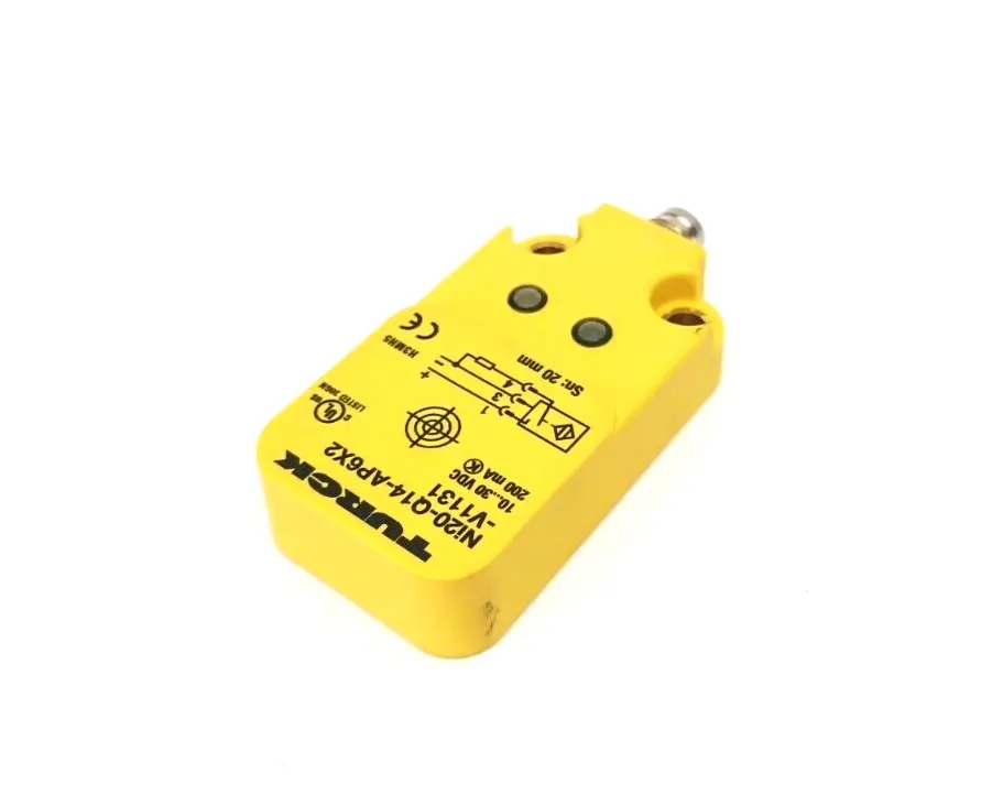 4690210, Ni20-Q14-AP6X2-V1131 | Turck Ni20-Q14-AP6X2-V1131 Rectangular Inductive Sensor M8 Male 3-Pin 4690210 - Used