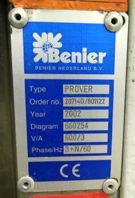 Benier 5 Pocket Dough Divider