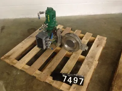Fisher type 8550 Butterfly Valve size 8"