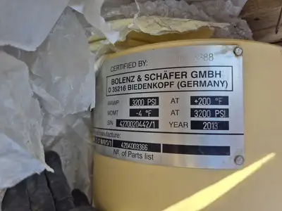 NEW 2013 BOLENZ & SCHAFER GMBH 4204003366