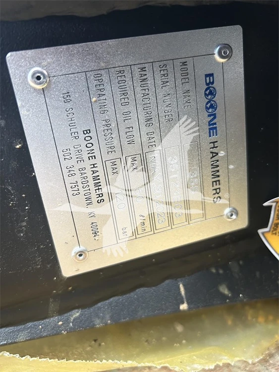 Used 2023 BOONE HAMMERS 35S Misc Construction Attachements Kentucky US | Team Boone #718798