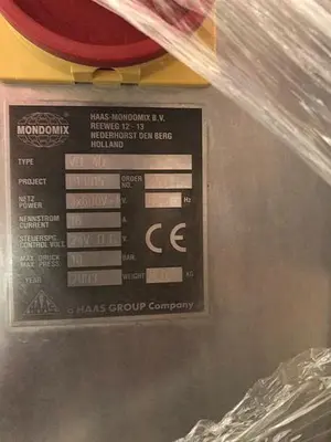 USED HAAS SYSTEMS TTYPE MONDOMIX VD-40 AERATOR