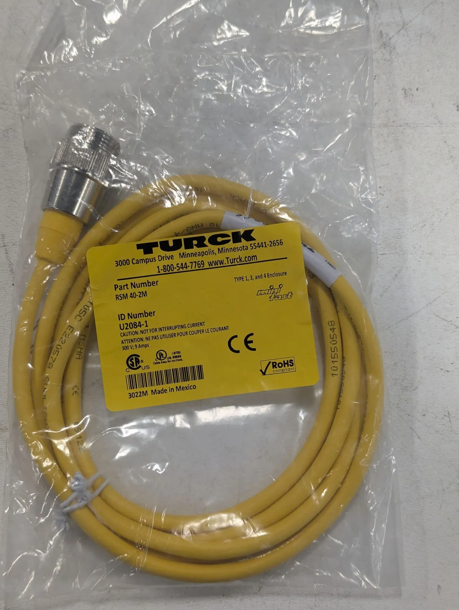 NEW TURCK RSM 40-2M