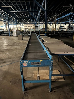 Interlake 24 in. Powered Roller Conveyor