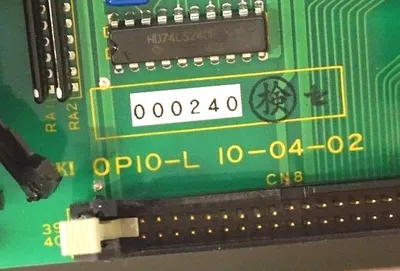 USED SEIKI CO LTD. OPIO-L310-28-00 OPERATOR INTERFACE PANEL OPIOL3102800