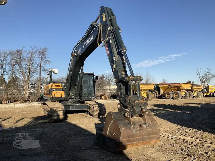 Used 2022 HYUNDAI HX350AL Crawler Excavators Texas US | National Equipment Dealers #1422456
