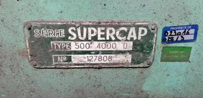 USED SCULFORT SUPERCAP 500/4000D -  Ø 1030 X 4000 MM