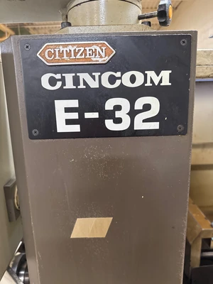 Used CITIZEN E-32 Swiss Type Automatic Screw Machines Ontario CA | Aucto #1368760