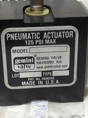 New | in-Stock GEMINI VALVE B90BD-B Rotary Actuators Ohio US | Surplus Asset Holdings #1246330