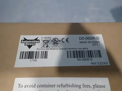 NEW AUTOMATION DIRECT D006DRD