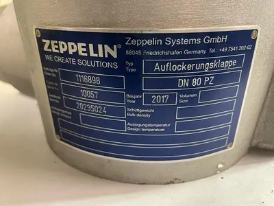 New | in-Stock ZEPPELIN DN-80-PZ Pump & Valve Parts Ohio US | Surplus Asset Holdings #1226490
