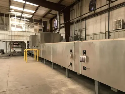 Used 2004 BAKER PERKINS 48" INDIRECT FIRED TUNNEL OVEN Continuous Ovens Texas US | Bakery Machinery and Engineering #1770306