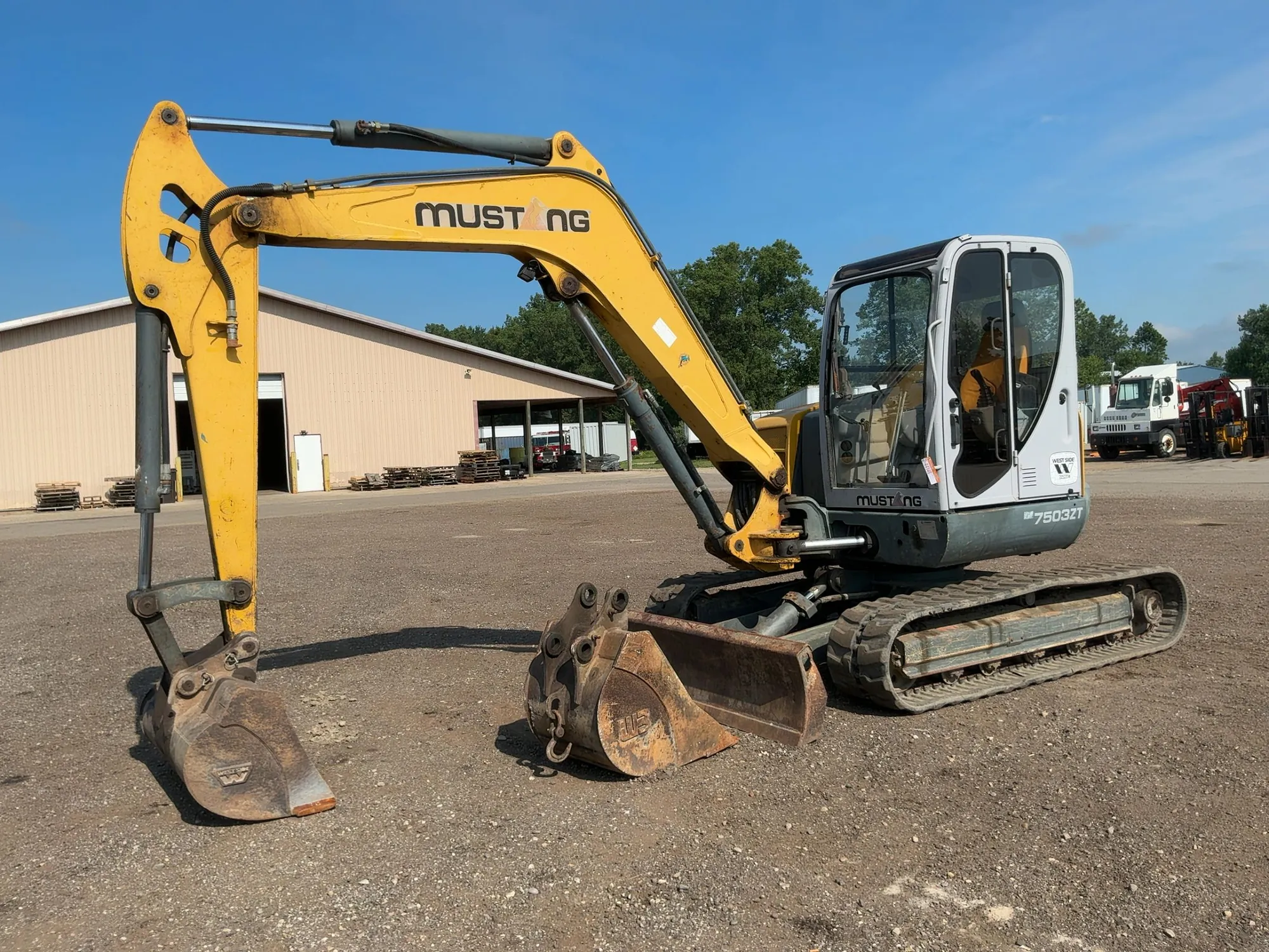 Used MUSTANG 7503ZT Crawler Excavators - Mini Michigan US | Miedema Asset Management Group #1304666