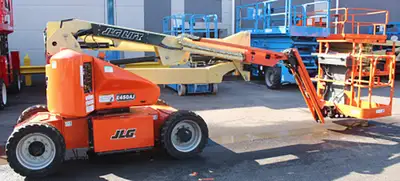 Used 2021 JLG E450AJ Crawler Boom Lifts New York US | United Lift #1446680