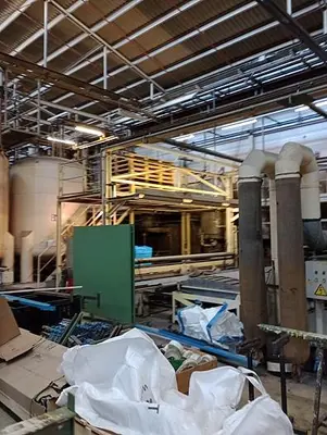 USED 1982 BRÜCKNER BACK COATING LINE