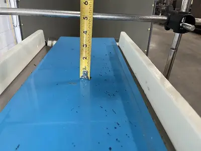 8'L Inclined Packing Conveyor